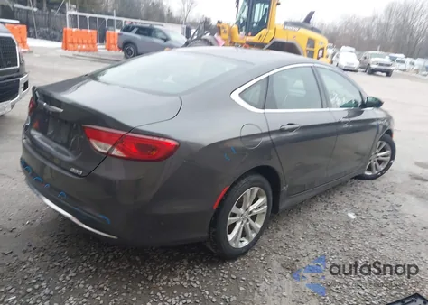 2015 Chrysler 200 Limited from USA, damaged, VIN 1C3CCCAB3FN672561